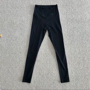 Girlfriend collective black XS high rise leggings
